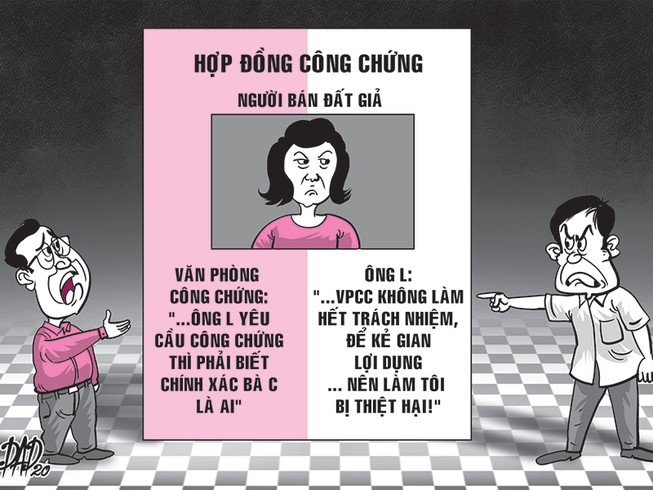 ly kỳ vụ đòi văn phòng công chứng bồi thường