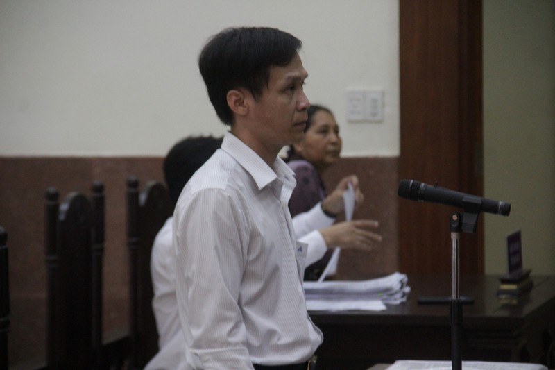 Bị cáo Kiển tại phiên xử