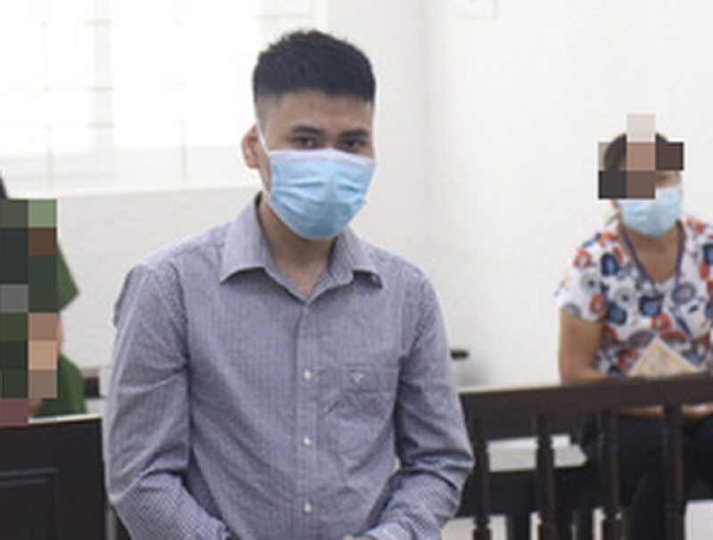 Bị cáo Nguyễn Văn Tùng tại tòa